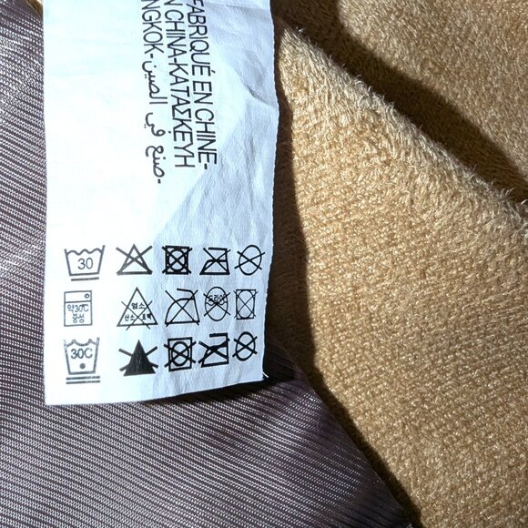 Zara | Taupe Francoise Straight Leg High-Waisted Faux Leather Trouser Pants | XS - Picture 14 of 16